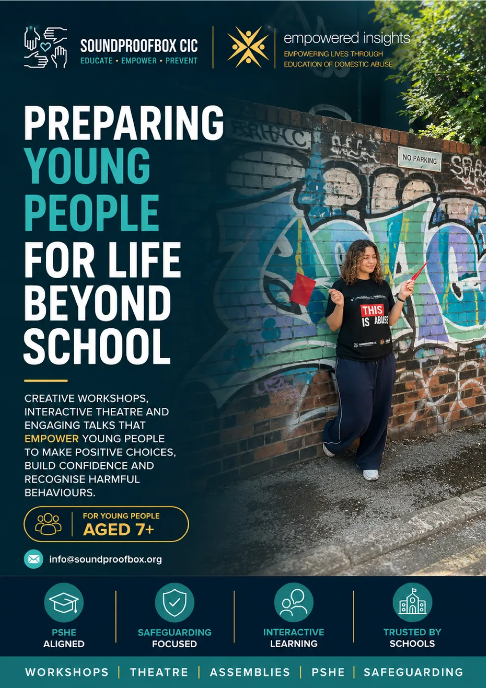 Life Beyond School flyer, preparing young people for life beyond school