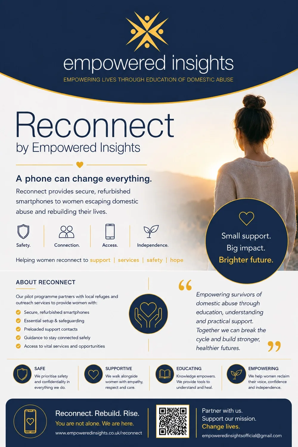Reconnect by Empowered Insights: donate a device, change a life